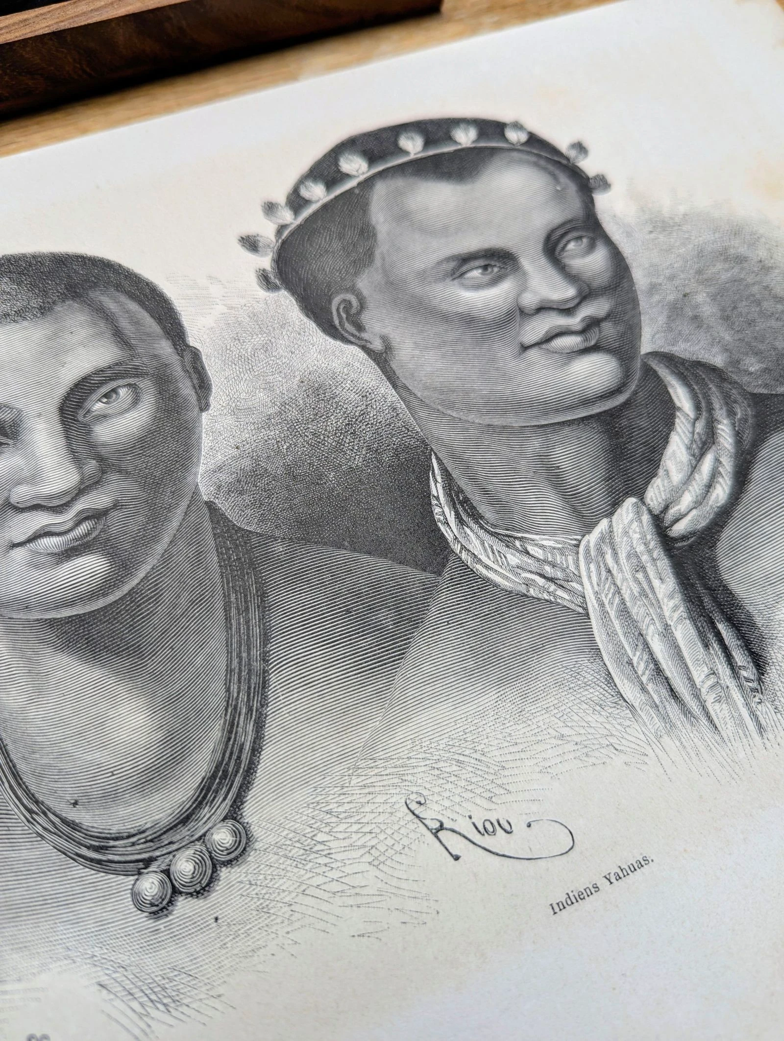 Indiens Yaguas. Ilustração impressa em 1866. – photo 5